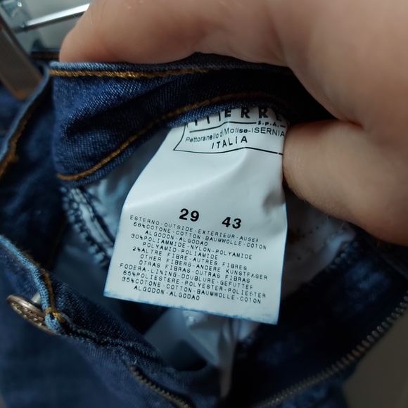 Versace Jeans Couture Medium Blue Jeans Size 29 - Picture 6 of 6